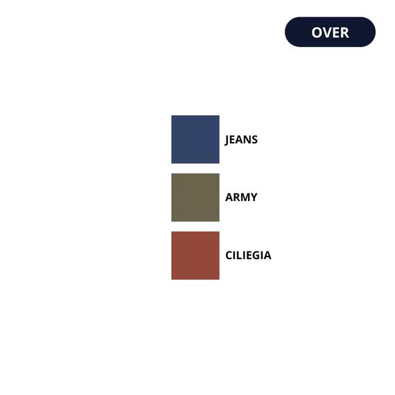 T-SHIRT UOMO OVER GIROCOLLO IN COTONE OTJ2030 COVERI